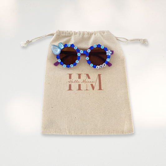 Blooming in Blue Sunglasses Kit